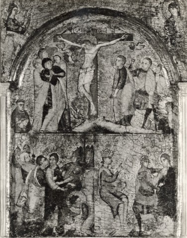 Keyes, Murray Kendall — Anonimo veneziano sec. XIII - Crocifissione di Cristo; Bacio di Giuda; Cristo davanti a Pilato; Annunciazione — insieme